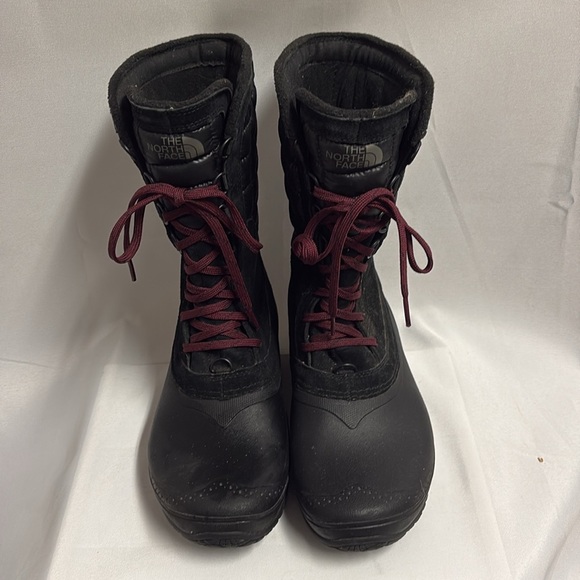 THE NORTH FACE ThermoBall Utility Mid Waterproof Boots Black Size 8.5 - Picture 3 of 6